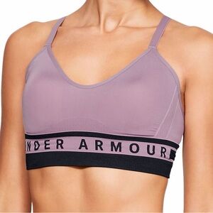 Under Armour Women's Mauve Compression Sports Bra Size Medium